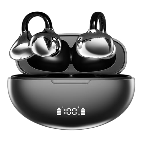 Amazon.co.jp: 明誠 イヤーカフ イヤホン【2026年進化・Bluetooth 6.1